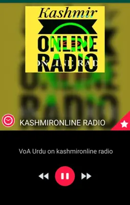 Kashmir Online Radio android App screenshot 3